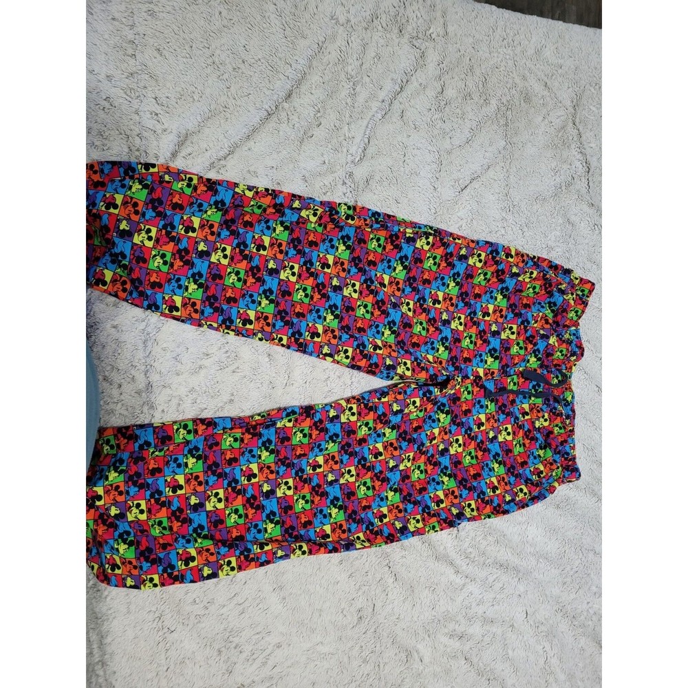 Disney Parks authentic pajama pants Mickey Mouse Large